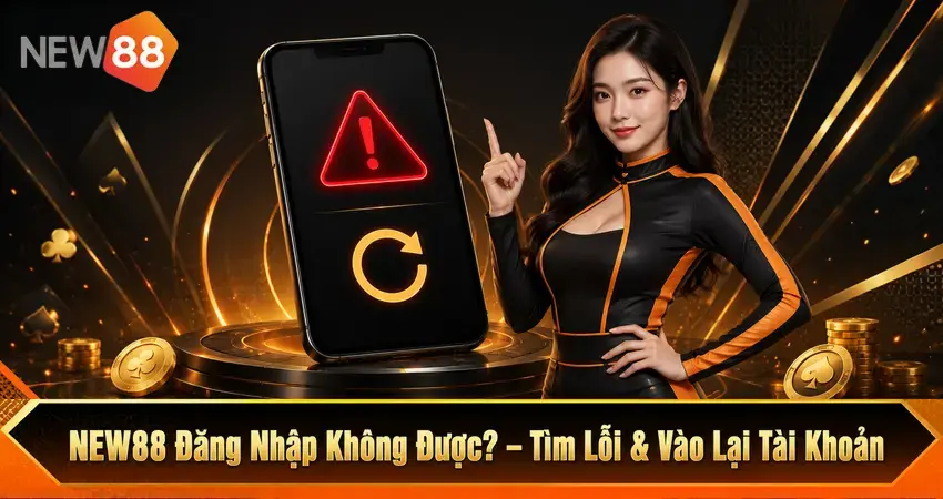 Khắc phục lỗi đăng nhập NEW88